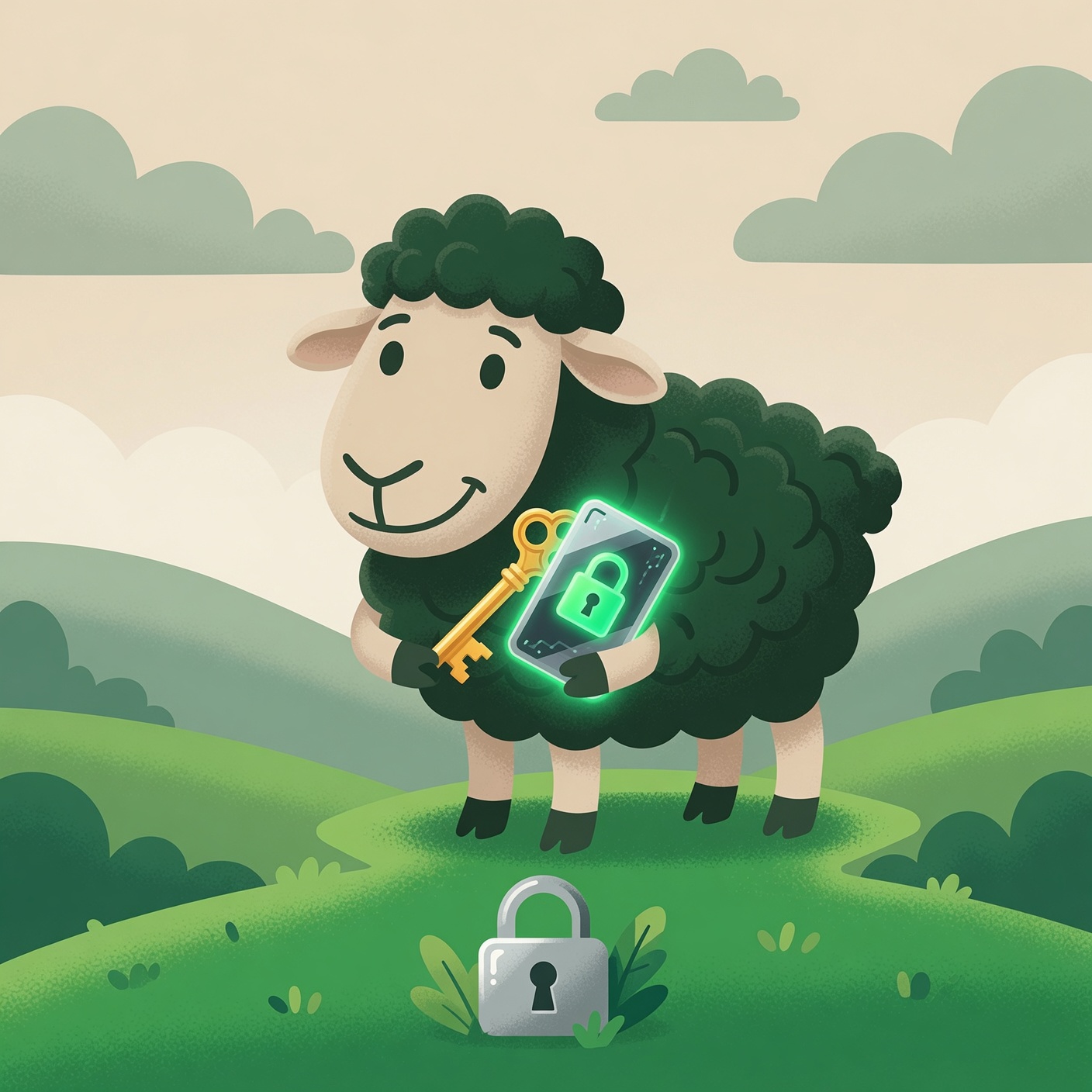Your Kalshi API keys secured in Sheep Cash